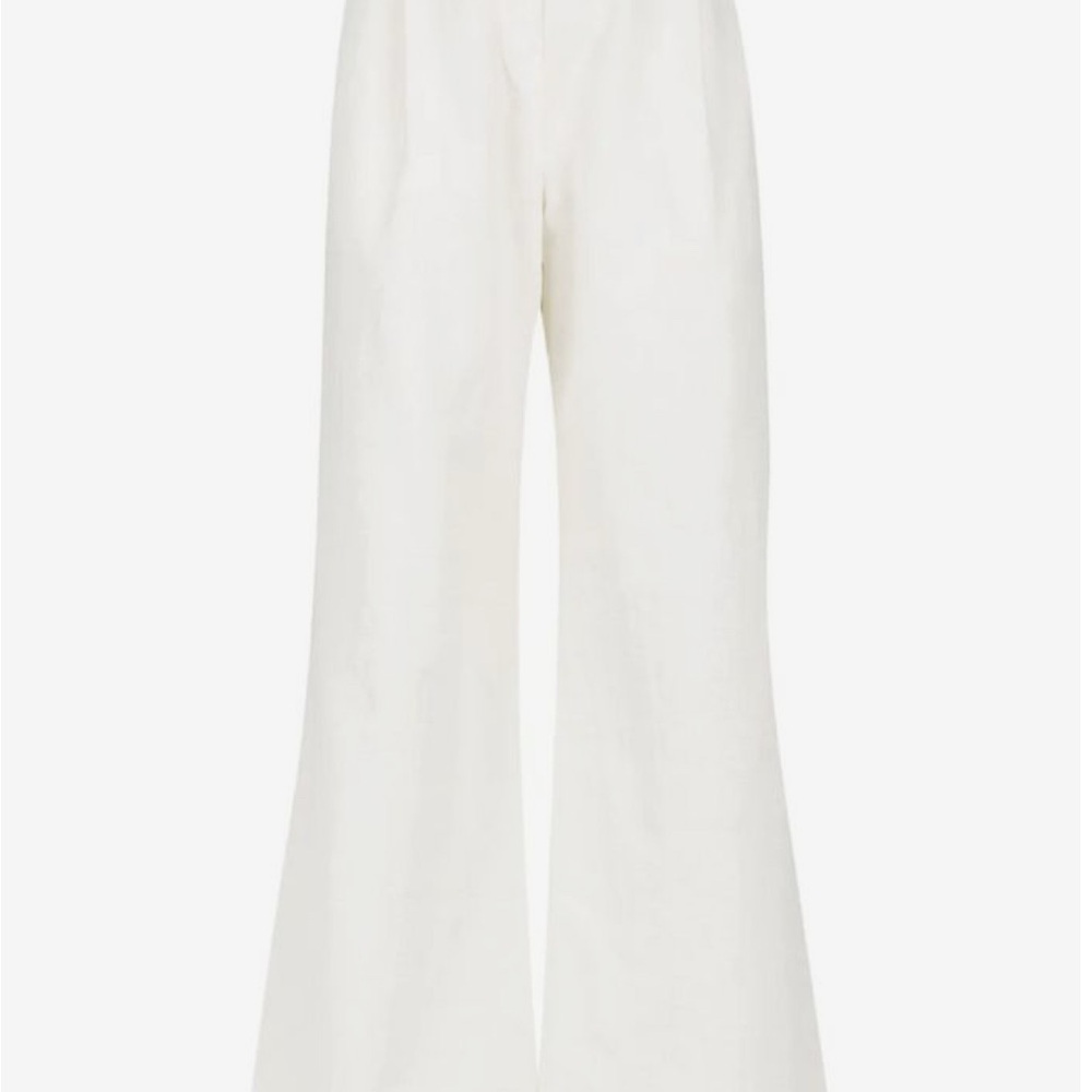 Shona Joy Akua High Waisted Tailored Pant in Coconut